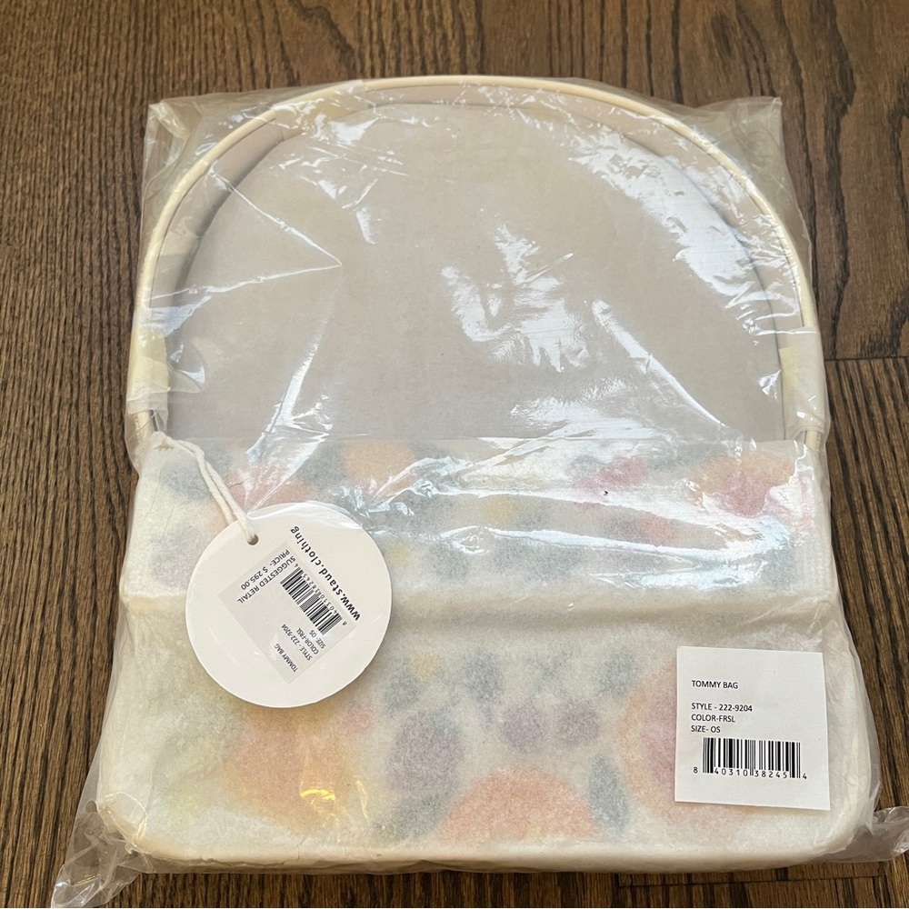 STAUD Tommy Beaded Bag Fruit Salad Purse NEW with Tags - Picture 8 of 16